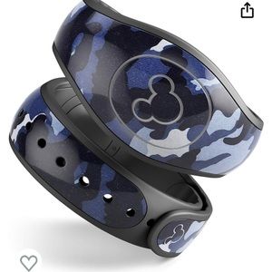 Disney Magic Band skin. Navy camo